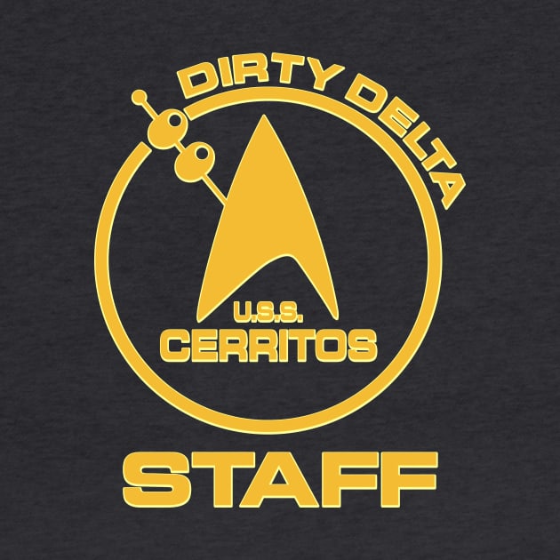 Lower Decks Dirty Delta staff by Vault Emporium